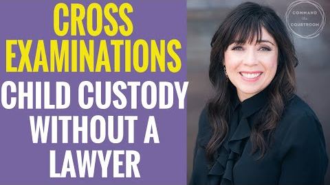 Cross Examinations Tips | Child Custody Without a Lawyer
