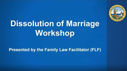 Divorce Workshop - Family Law Facilitator