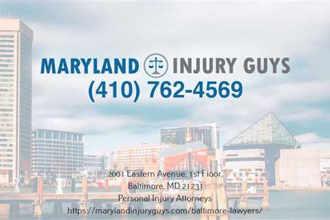 Personal injury lawyer Baltimore MD