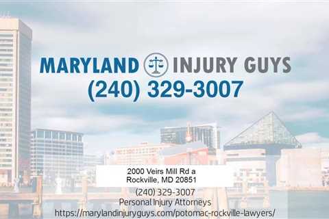 Personal Injury Lawyer Potomac, MD