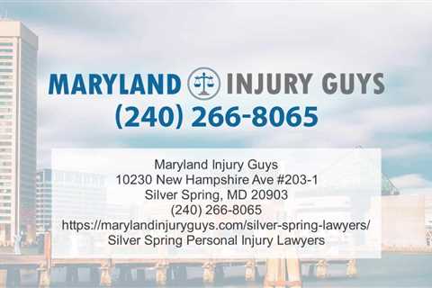 Personal Injury Lawyer Silver Spring, MD