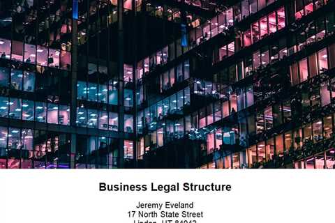 Business Legal Structure