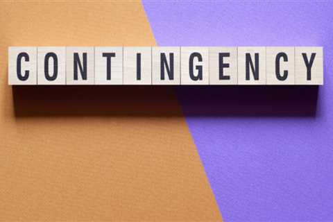 What is a typical construction contingency percentage?