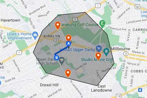 Abogados de lesiones personales en Upper Darby, PA - Google My Maps