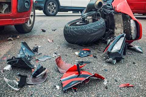 What percentage of motorcycle accidents are the bikers fault?