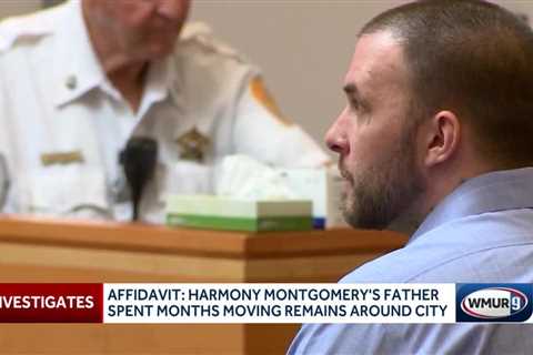 Affidavit says Adam Montgomery spent months moving daughter's remains around city