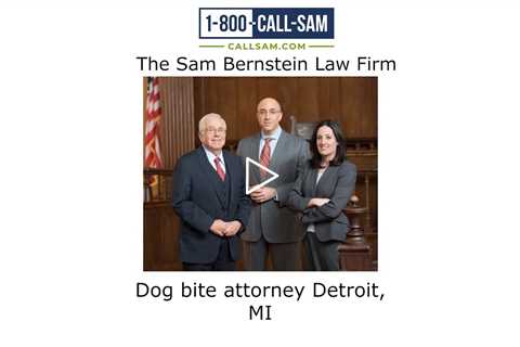 Dog bite attorney Detroit, MI - The Sam Bernstein Law Firm