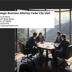 Strategic Business Attorney Cedar City Utah