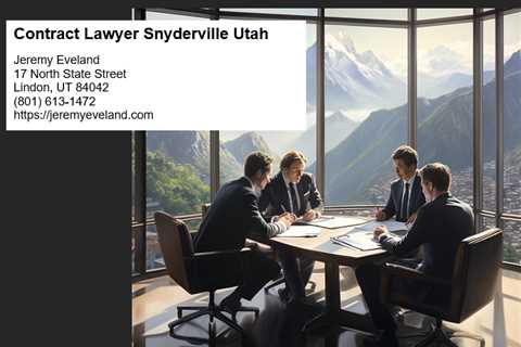 Contract Lawyer Snyderville Utah