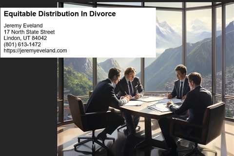 Equitable Distribution In Divorce