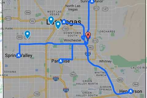 Las Vegas DUI Lawyer - Google My Maps