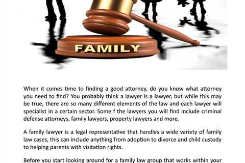 Why Family Law is Interesting