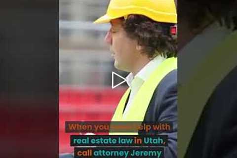 Salt Lake City UT Construction Lawyer Jeremy Eveland (801) 613-1472