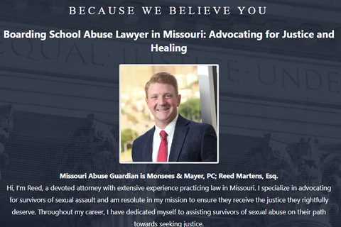 Boarding School Abuse Lawyer Reed Martens Kansas City, MO