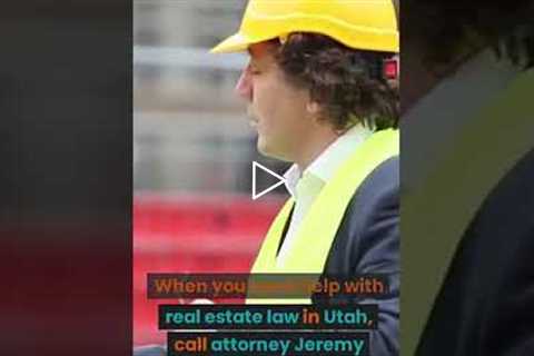 Kamas UT Construction Lawyer Jeremy Eveland (801) 613-1472