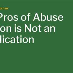 Non Pros of Abuse Petition is Not an Adjudication