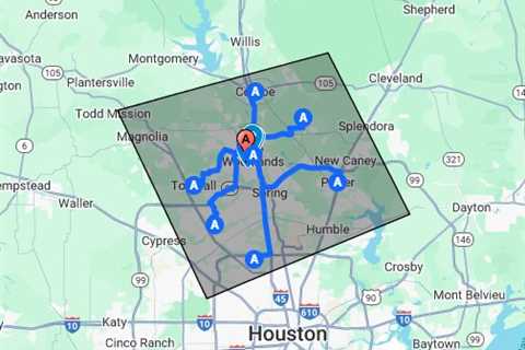 Criminal Justice Law Firm The Woodlands, TX – Google My Maps