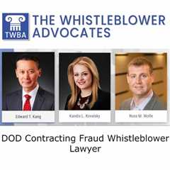DOD Contracting Fraud Whistleblower Lawyer