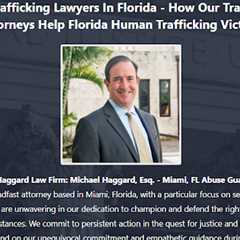 Sex Trafficking Lawyer Mike Haggard Miami, FL - Abuse Guardian