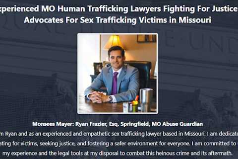 Sex Trafficking Lawyer Ryan Frazier Kansas City, MO - Abuse Guardian
