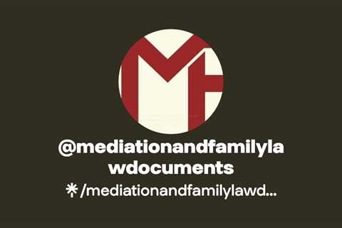 mediationandfamilylawdocuments | Twitter, Instagram | Linktree