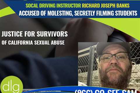 San Diego Driving Instructor Richard Joseph Banks Arrested for Molesting Students