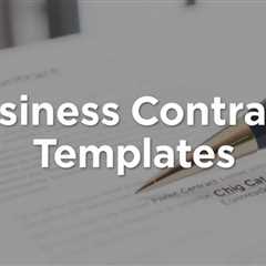 Business Contract Templates — Lawyer Jeremy Eveland (801) 613–1472