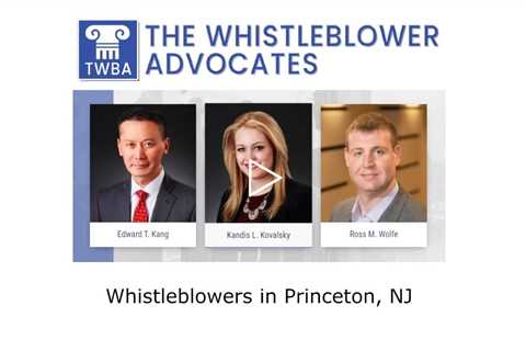 Whistleblowers in Princeton, NJ - The Whistleblower Advocates