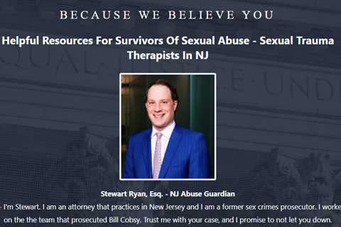 Sexual Trauma Lawyer Stewart Ryan New Jersey - Abuse Guardian