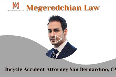 Bicycle Accident Attorney San Bernardino, CA- Megeredchian Law