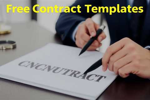 Free Contract Templates — Lawyer Jeremy Eveland (801) 613–1472