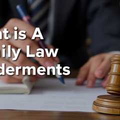 What Is A Family Law Attorney Fundamentals Explained