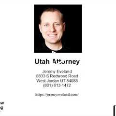 Estate Planning Attorney Salt Lake City UT 84121 - Jeremy Eveland