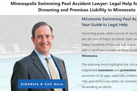 Pool drowning lawyer Minnesota