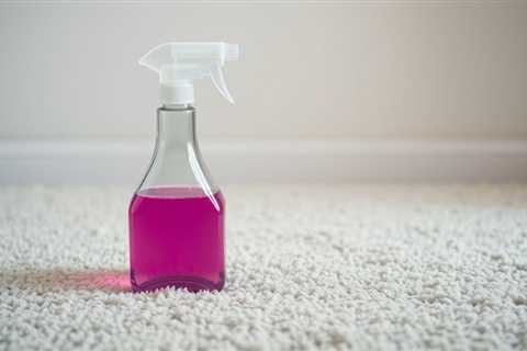 Carpet Cleaner In A Bottle