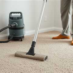Carpet Cleaner Pulling Up Carpet