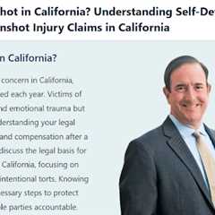 Can I sue for being shot in California · Thursday, May 1 📸