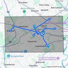 Motorcycle accident attorney Delaware County PA - Google My Maps