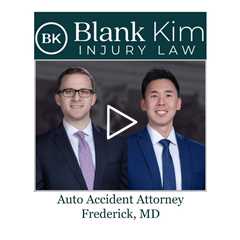Auto Accident Attorney Frederick, MD - Blank Kim Injury Law