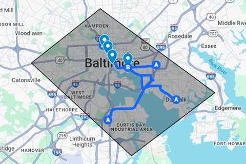 Pedestrian Accident Attorney Baltimore, MD - Google My Maps