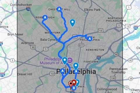 Rideshare accident attorney Philadelphia, PA - Google My Maps