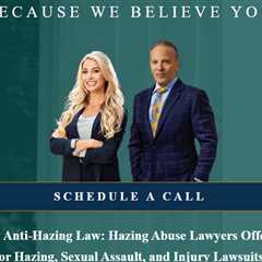 Hazing sexual abuse lawyer NJ