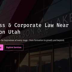 Business & Corporate Law Near Riverton Utah
