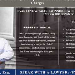 Levow DWI Law P.C. New Brunswick DWI Lawyer · Thursday, Jul 24 📸