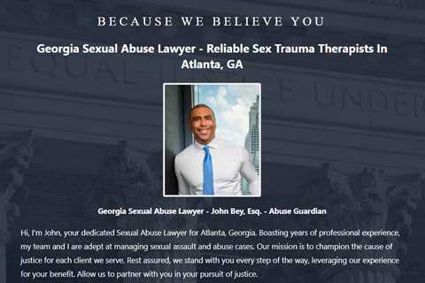 Sexual Trauma Lawyer John Bey Georgia