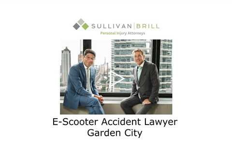 E Scooter Accident Lawyer Garden City - Sullivan Brill Personal Injury Attorneys