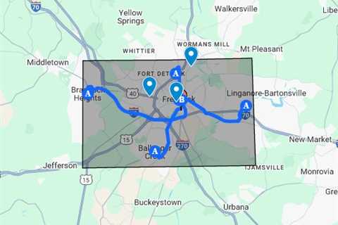 Personal injury lawsuits Frederick, MD - Google My Maps