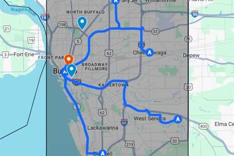 Pedestrian Accident Lawsuits Buffalo, NY - Google My Maps