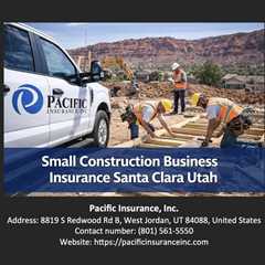 Small Construction Business Insurance Santa Clara Utah
