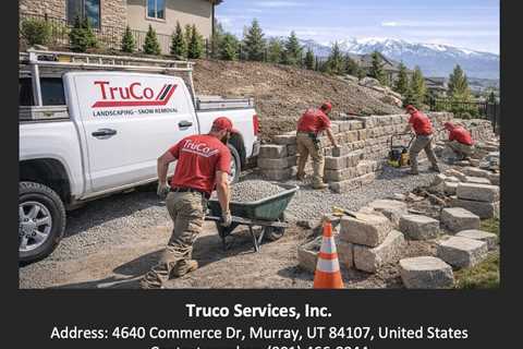 Orem Utah Retaining Wall Installation